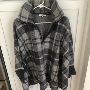 Madewell wool poncho